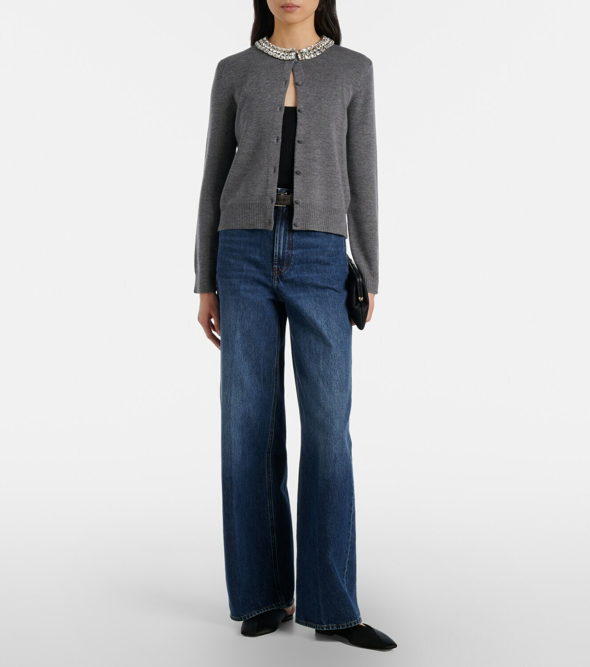 Veronica Beard Daro embellished wool cardigan