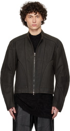 CARNET-ARCHIVE Brown Rusted Rider Jacket