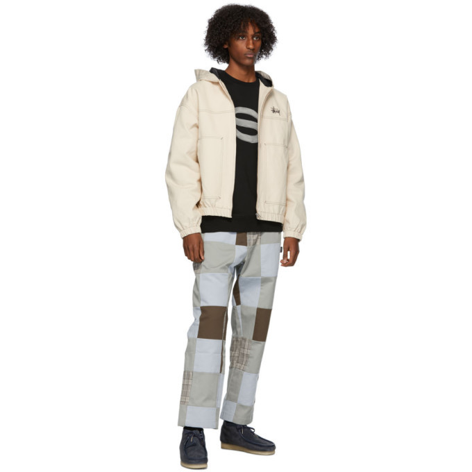 Stussy Off-White Canvas Work Jacket Stussy