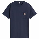Randy's Garments Men's Logo Pocket T-Shirt in Navy