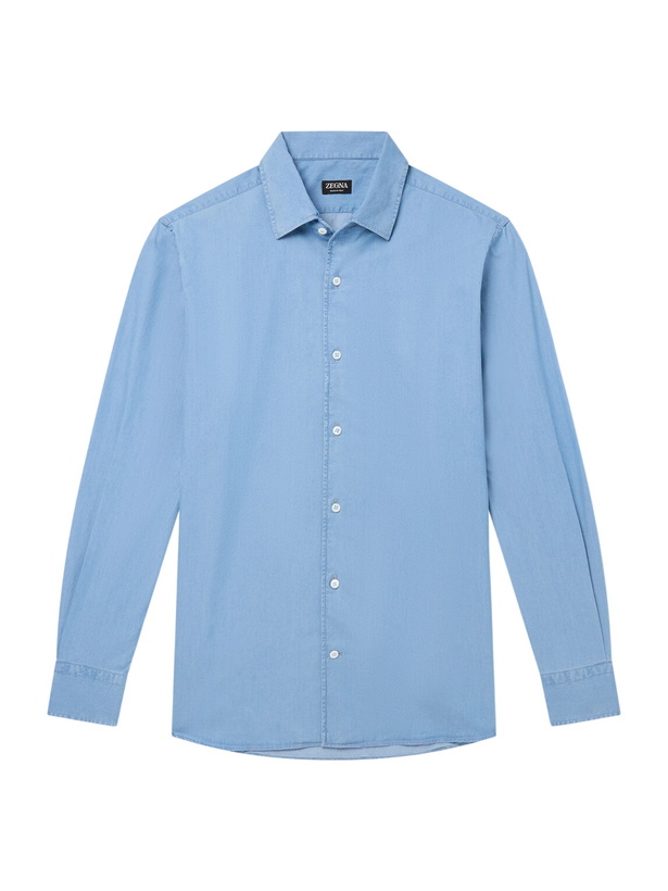 Photo: Zegna - Denim Shirt - Blue