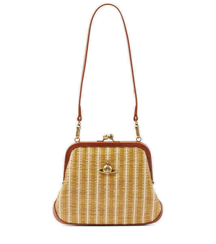 Photo: Vivienne Westwood Vivienne's raffia shoulder bag