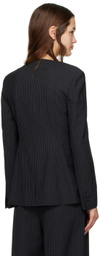J KOO Khaki Cut Out Blazer