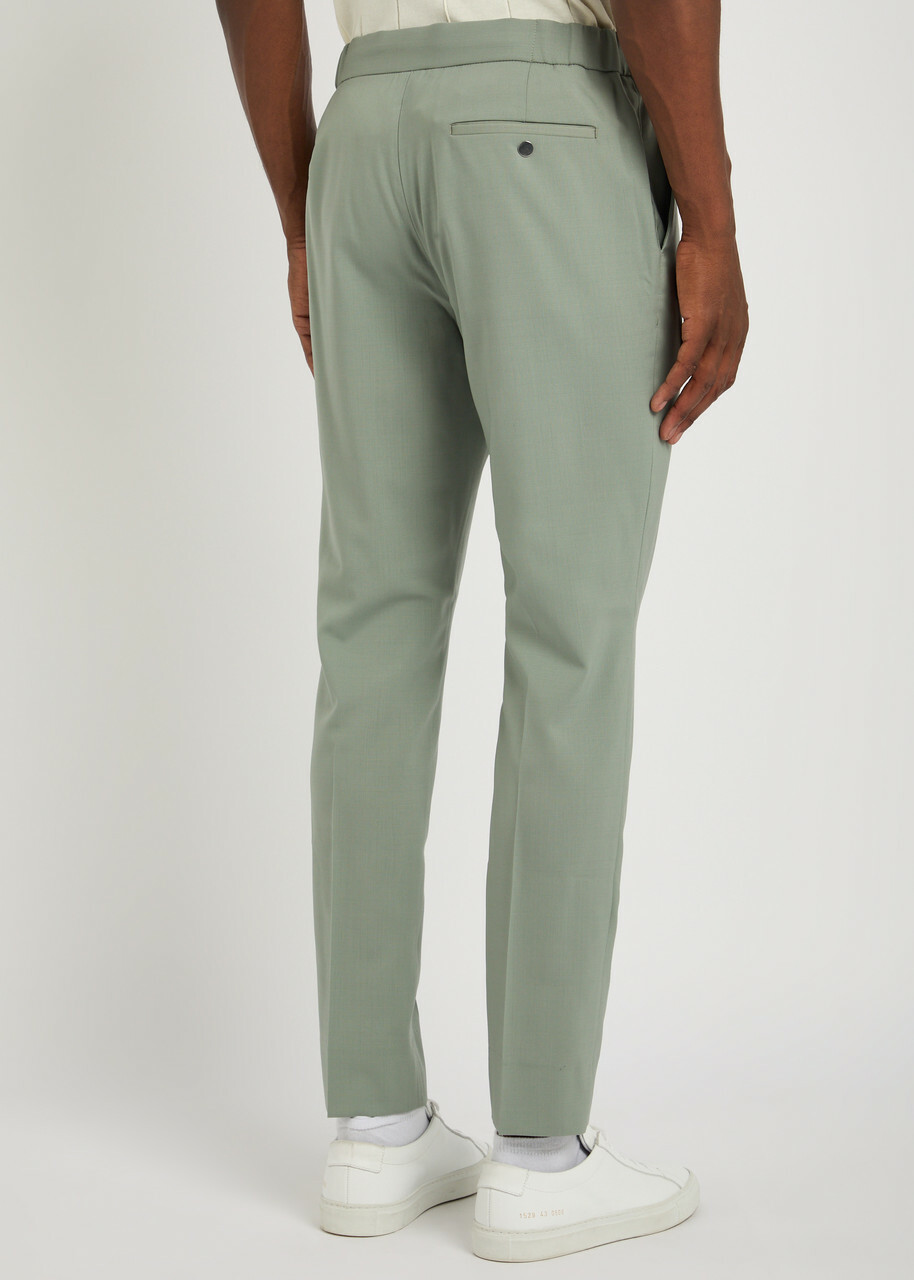 Lestrange The 24 Tropical Wool Trouser Sage