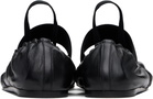 ALAINPAUL Black Merce Ballerina Loafers