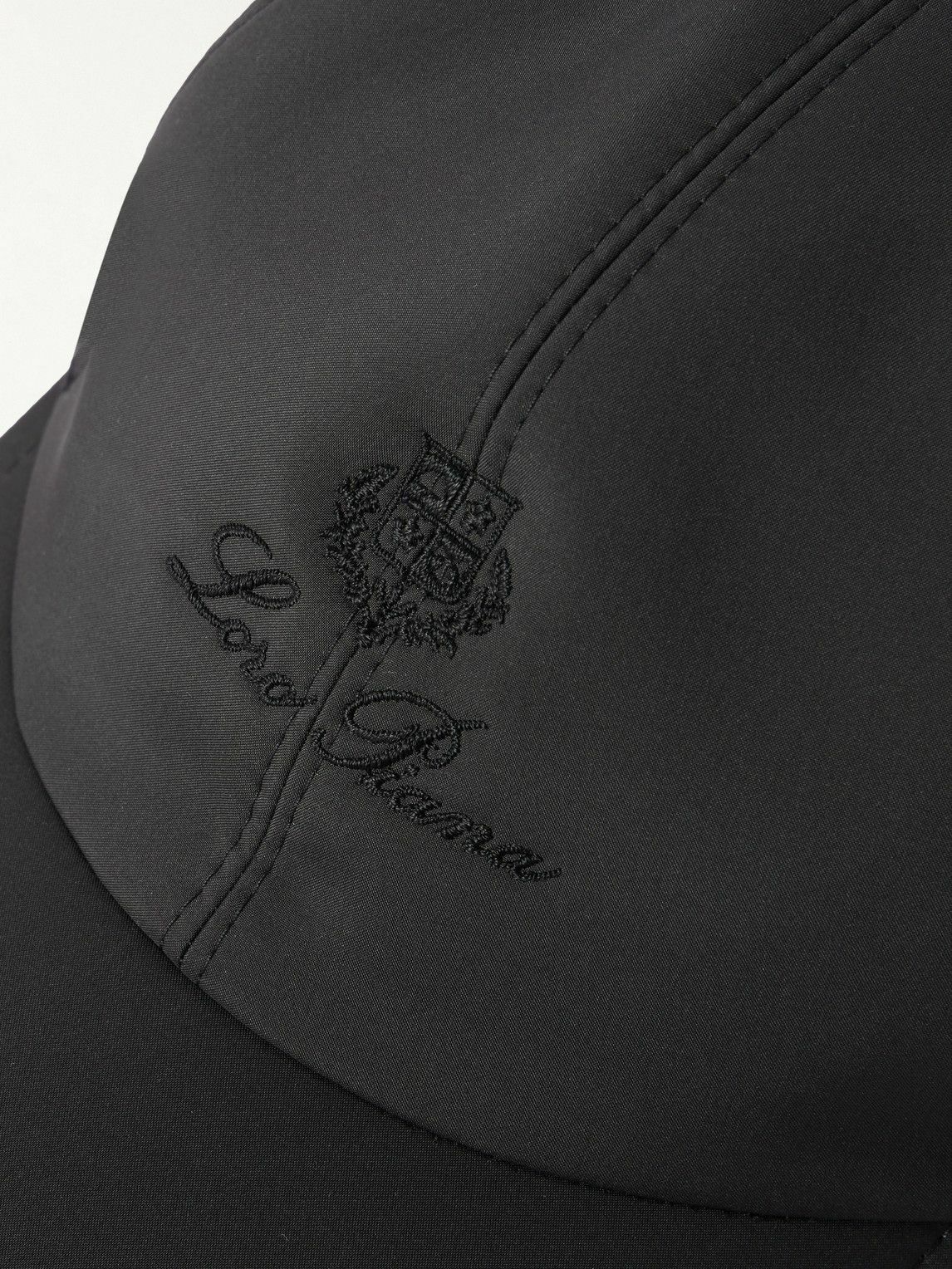 Loro Piana - Logo-Embroidered Storm System® Shell Baseball Cap - Black
