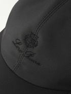 Loro Piana - Logo-Embroidered Storm System® Shell Baseball Cap - Black