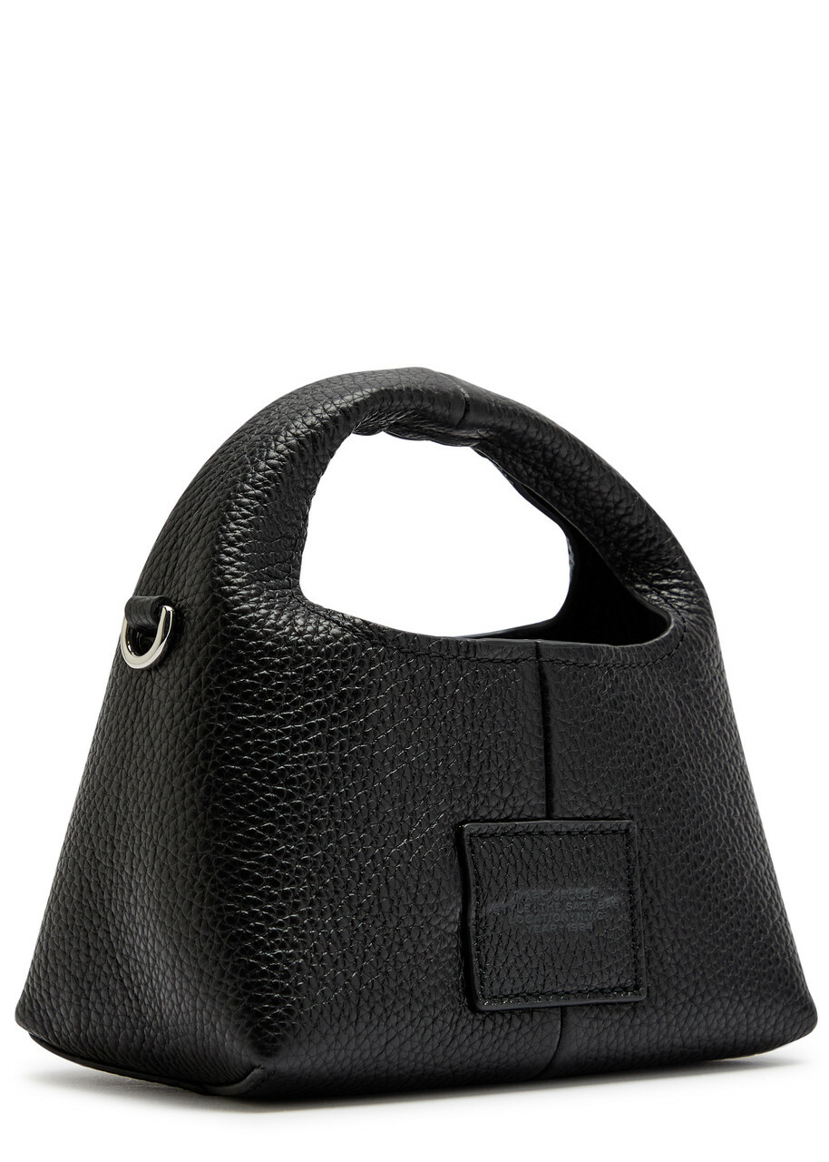 Sack Micro Marc Jacobs The Sack Micro Leather top Handle bag - Black - One Size ...