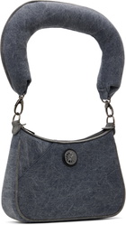 Paula Canovas Del Vas Gray Carmen Denim Bag