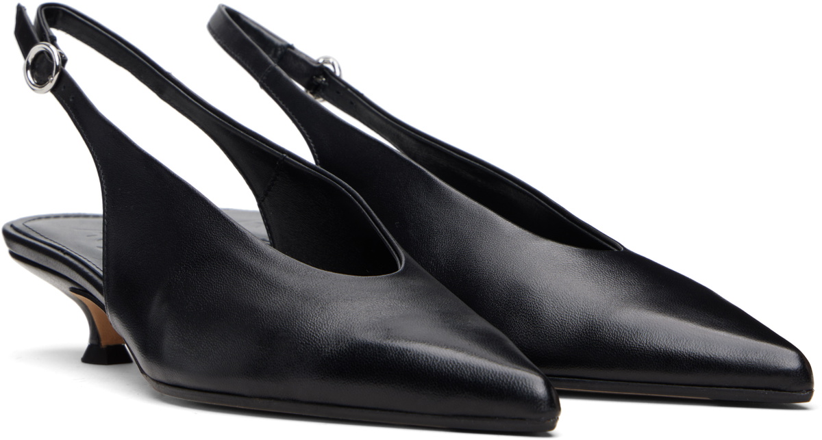 Aeyde Black Camila Heels