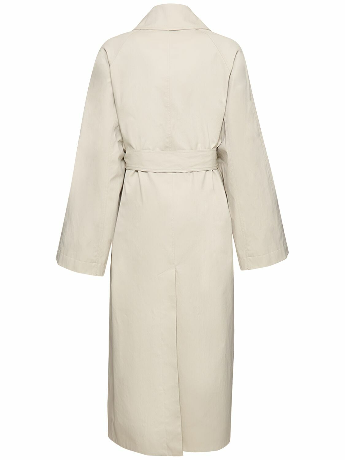 KHAITE - Minnie Cotton Trench Coat Khaite