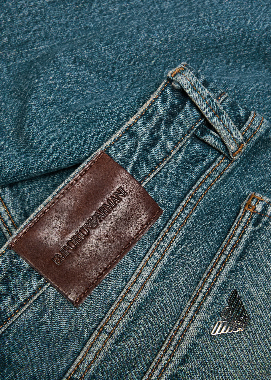 Emporio Armani Slim-leg Jeans Stone