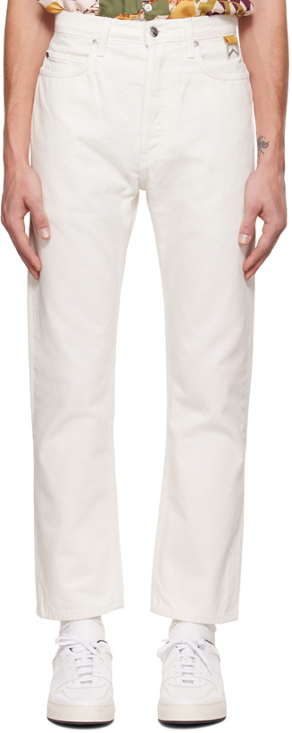Photo: Rhude Off-White Classic Jeans