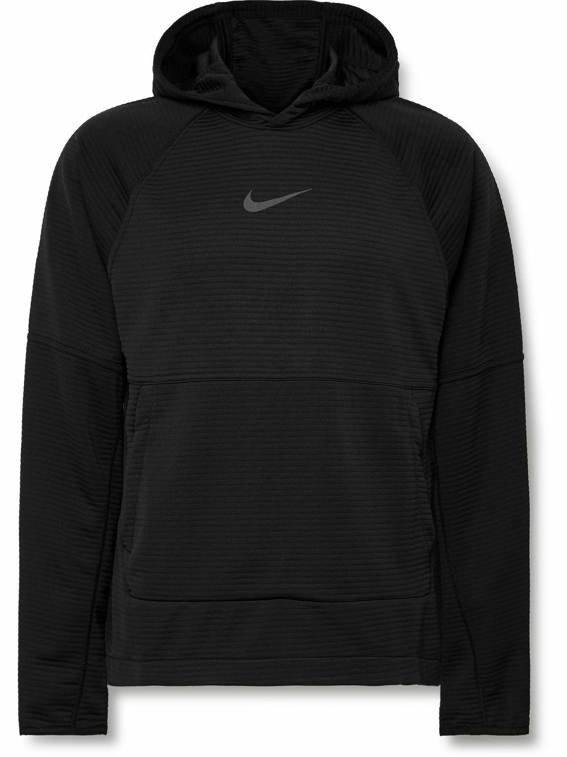 Photo: Nike Training - Logo-Print Dri-FIT Fleece Hoodie - Black