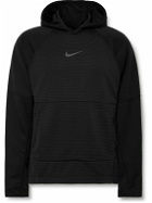 Nike Training - Logo-Print Dri-FIT Fleece Hoodie - Black