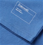 Entireworld - Organic Cotton-Jersey T-Shirt - Blue