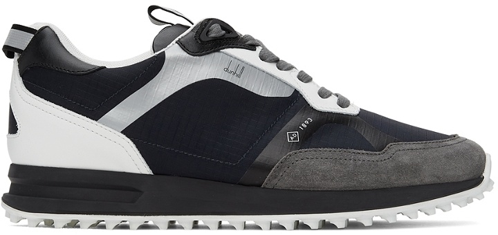 Photo: Dunhill Navy Radial 2.0 Sneakers
