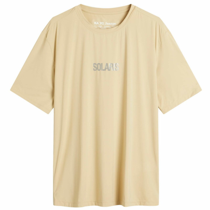 Photo: KA_YO_Prototype Men's Solaris Tech T-Shirt in Peyote