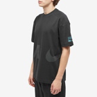 Nike Men's ISPA T-Shirt in Black/Blue/Grey
