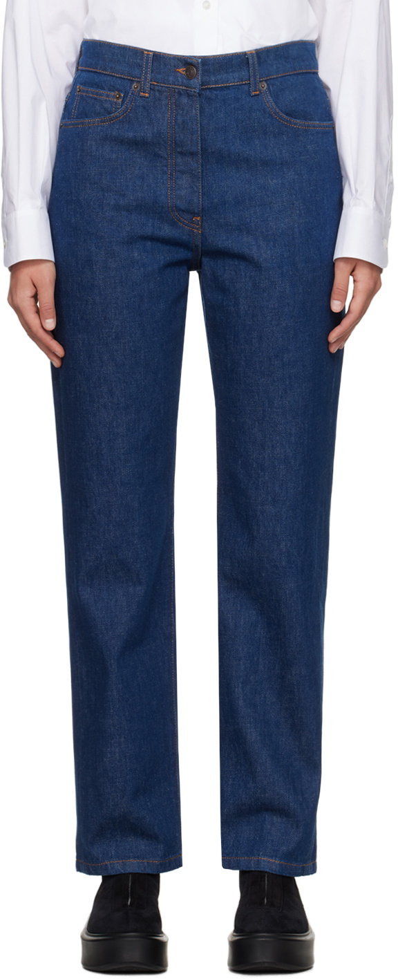 【関税込み】The Row インディゴ Borjis ジーンズ The Row Indigo Borjis Jeans The Row