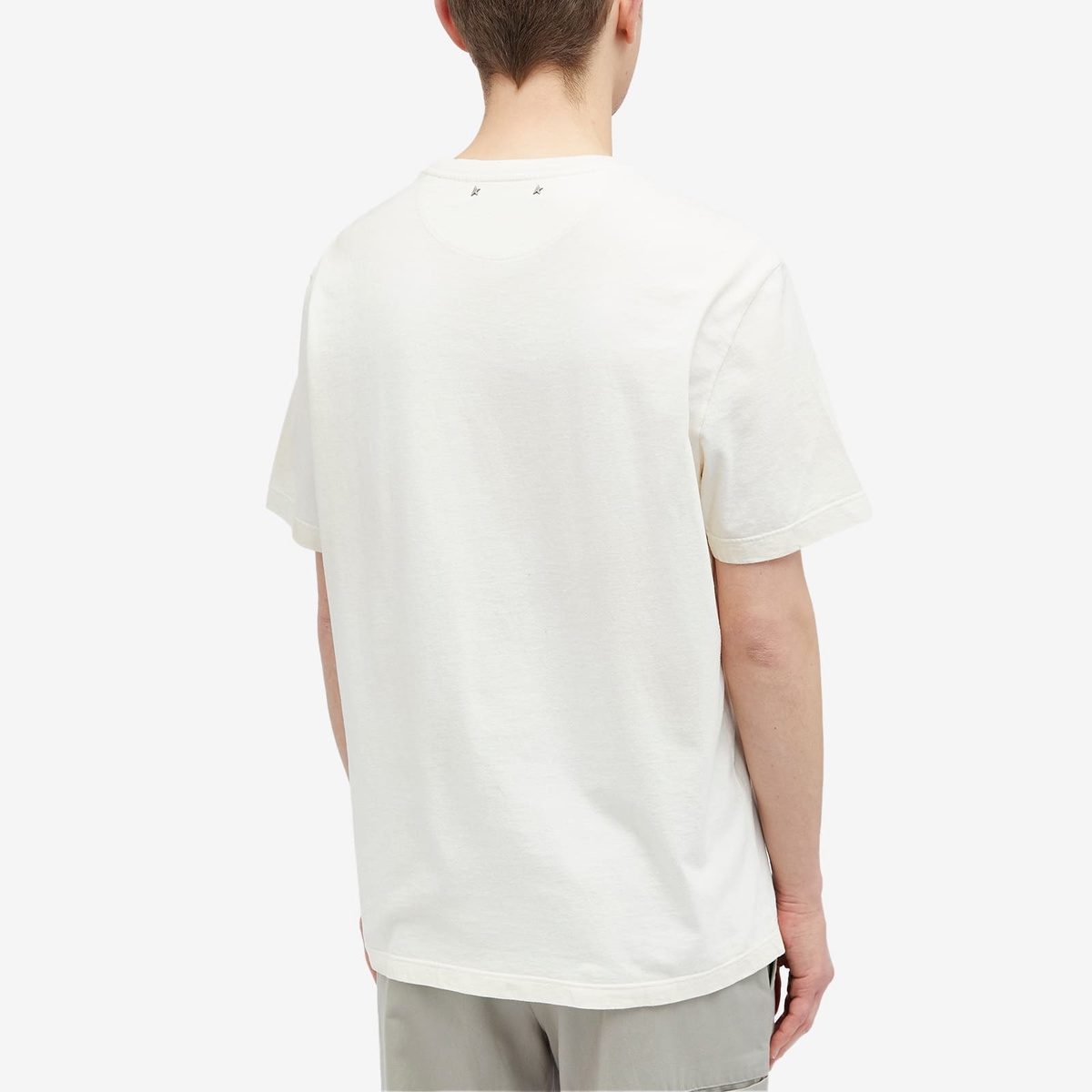 Golden Goose Men's Venice Print T-Shirt in Heritage White