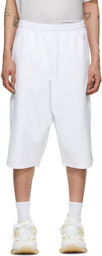 We11done White Carpenter Shorts