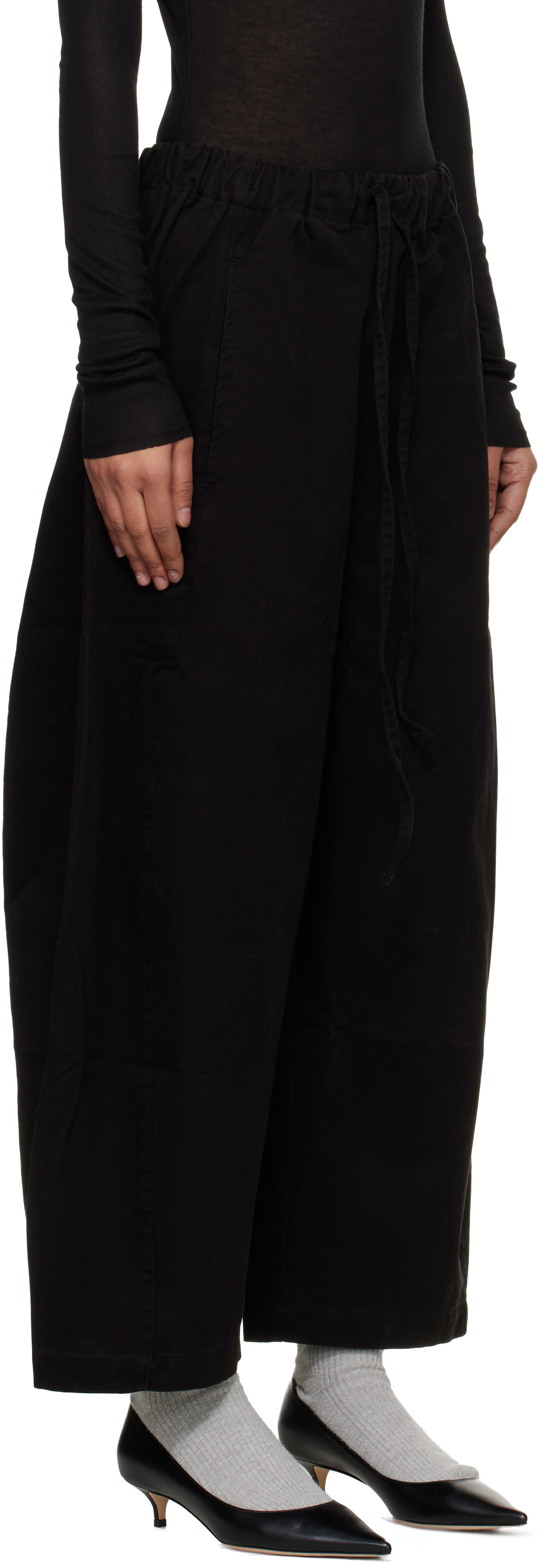 Entire Studios Black Loft Trousers