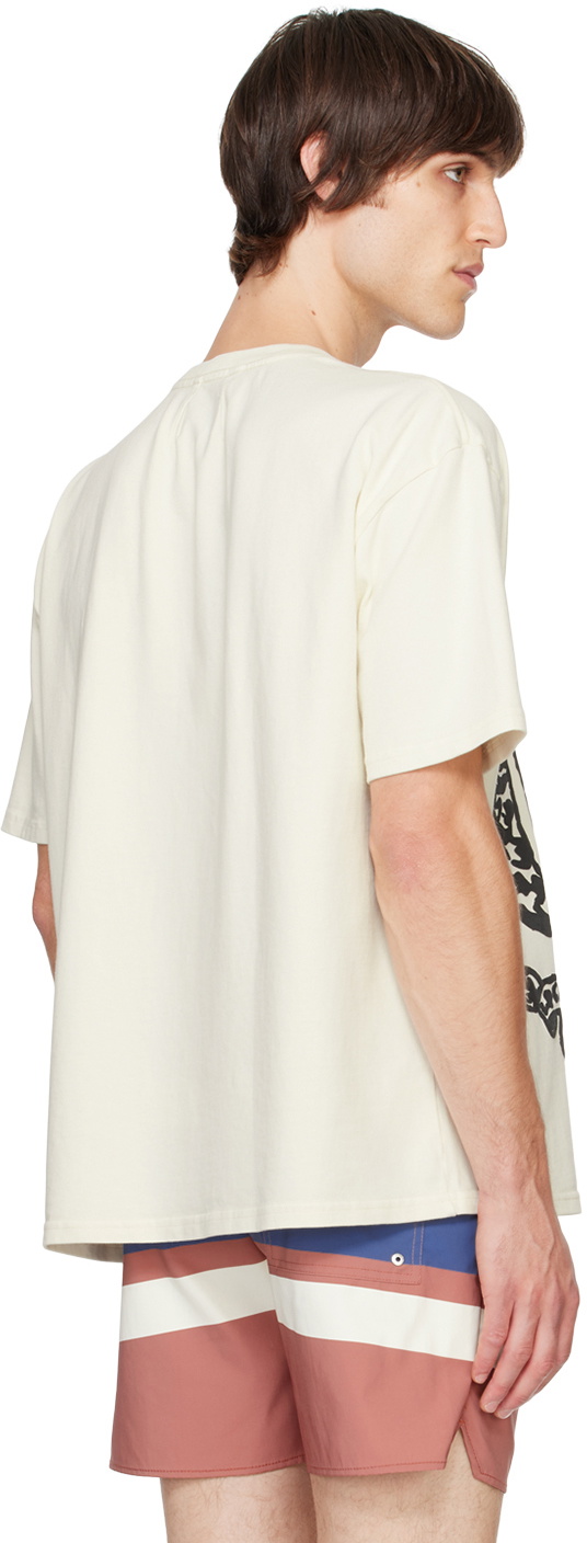 【関税込み】Rhude ホワイト Runway Script Tシャツ White Runway Script T-shirt by Rhude on Sale