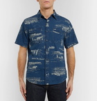 RRL - Printed Cotton-Chambray Shirt - Men - Indigo