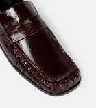 Jil Sander Patent leather loafers