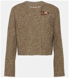Chloé Wool-blend tweed jacket