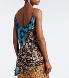 Dries Van Noten Printed asymmetric top