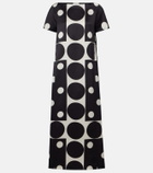 Dries Van Noten Polka-dot maxi dress