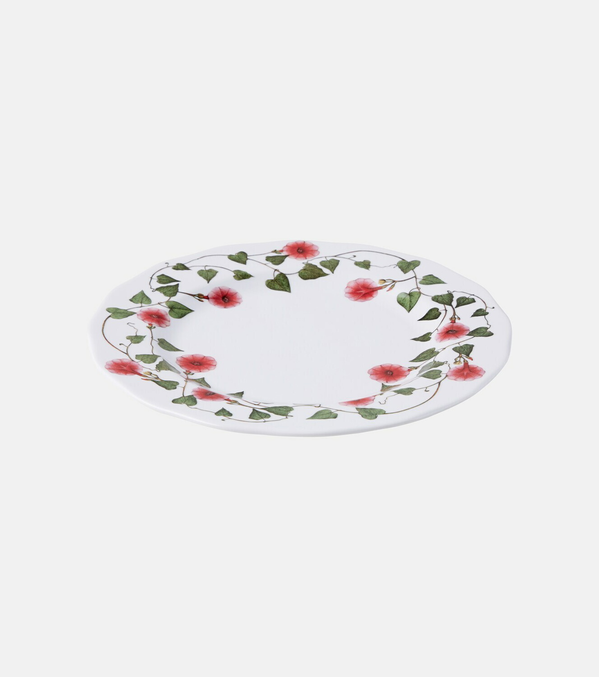 Cabana Ciclamino floral porcelain charger plate