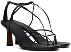 NEOUS Black Alphard Heeled Sandals