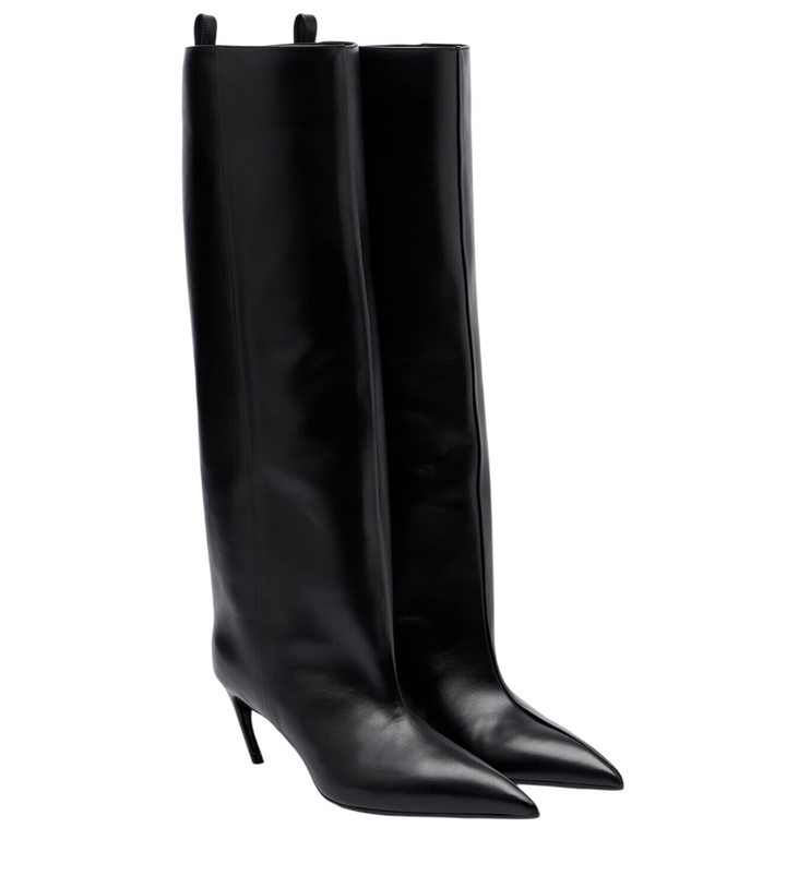 Photo: The Attico Lea leather knee-high boots