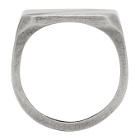 Vetements Silver Logo Ring