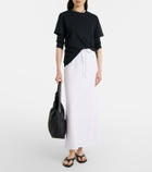Velvet Beka linen maxi skirt