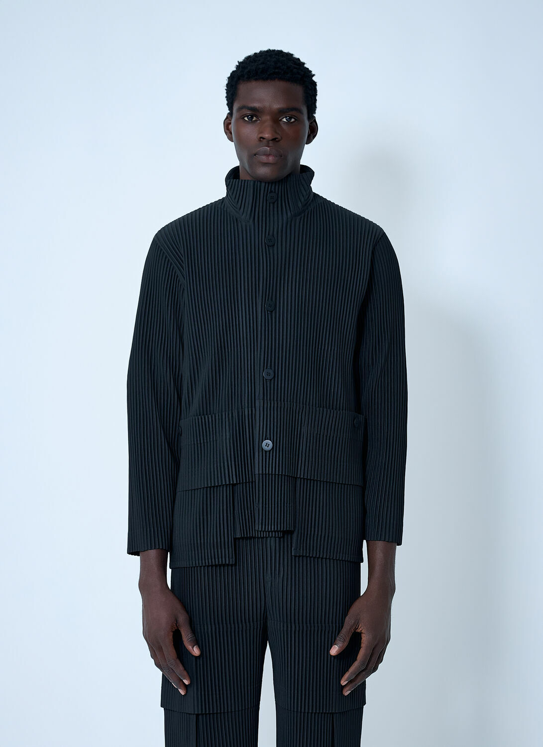 Homme Plissé Issey Miyake Multi-Pocket Overshirt Homme Plisse