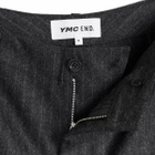 END. x YMC Stoosh Cargo Trouser in Pewter Chalkstripe