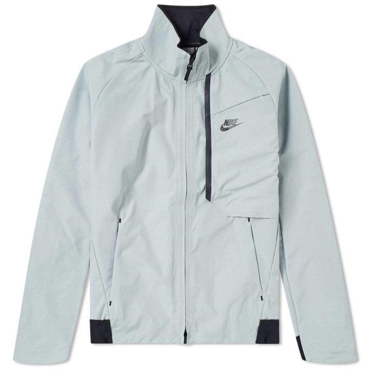 Photo: Nike Tech Fleece Shield Jacket Green