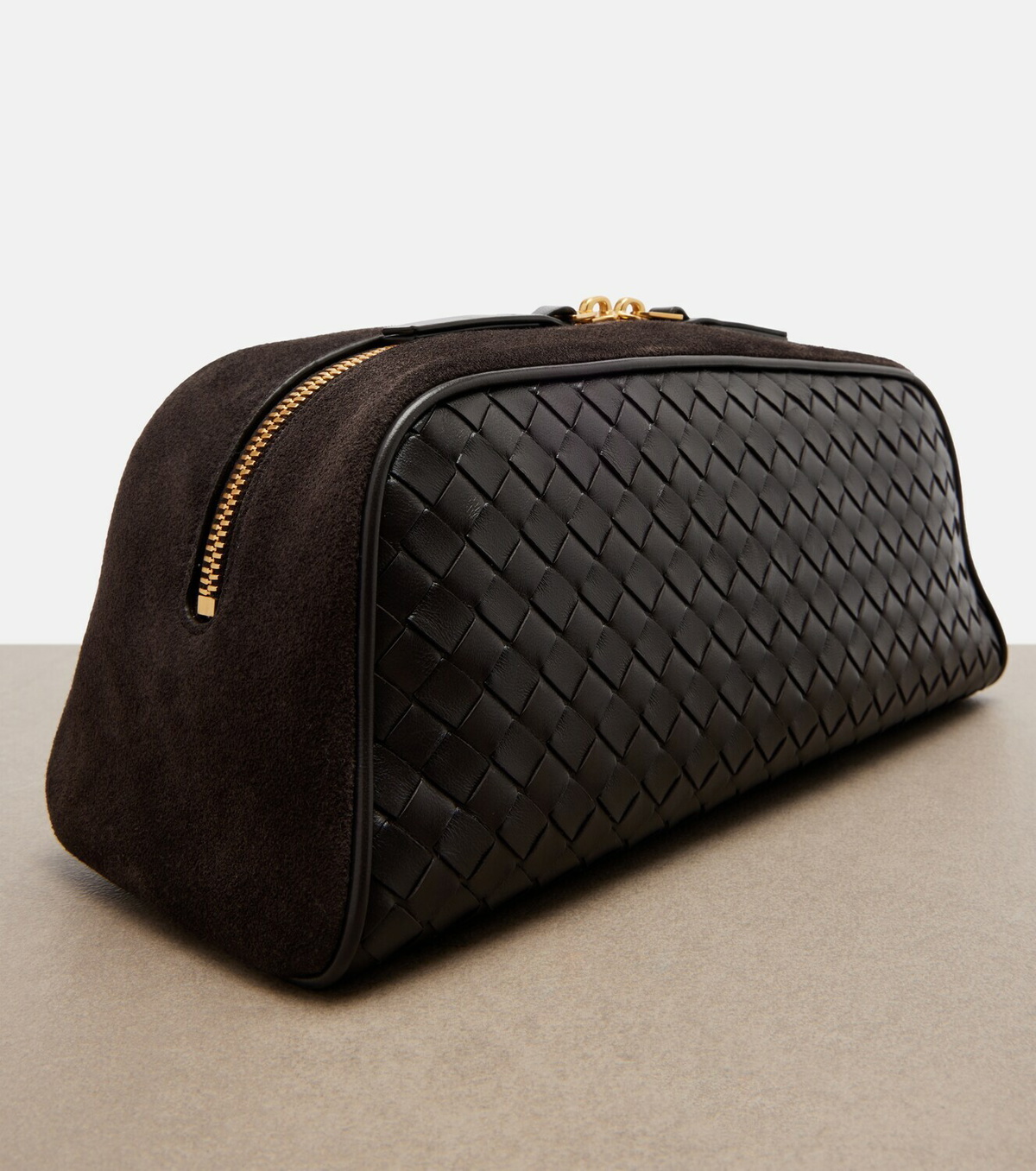 Bottega Veneta Intrecciato leather clutch