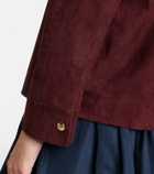 'S Max Mara Suede blouson jacket