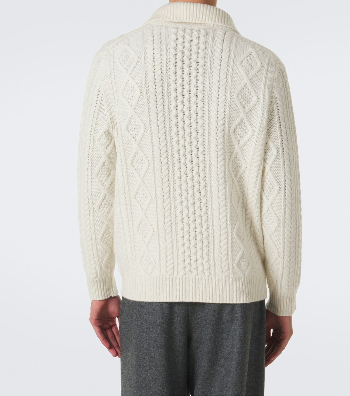 Arch4 Mr Walter cable-knit cashmere cardigan