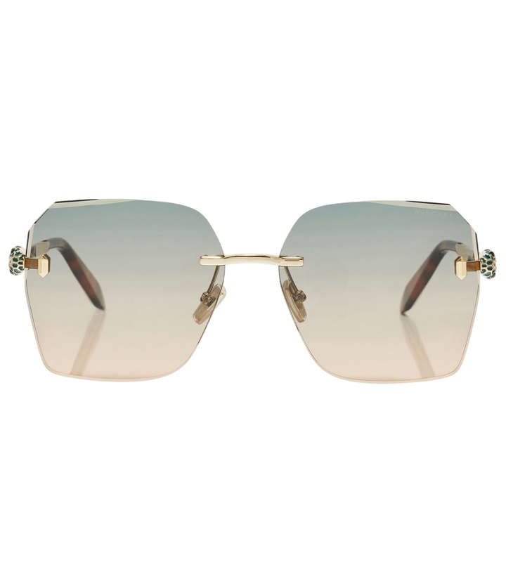 Photo: Bvlgari Serpenti Forever square sunglasses