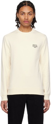 A.P.C. Off-White Rider Sweatshirt