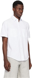 Lady White Co. White Spread Collar Shirt