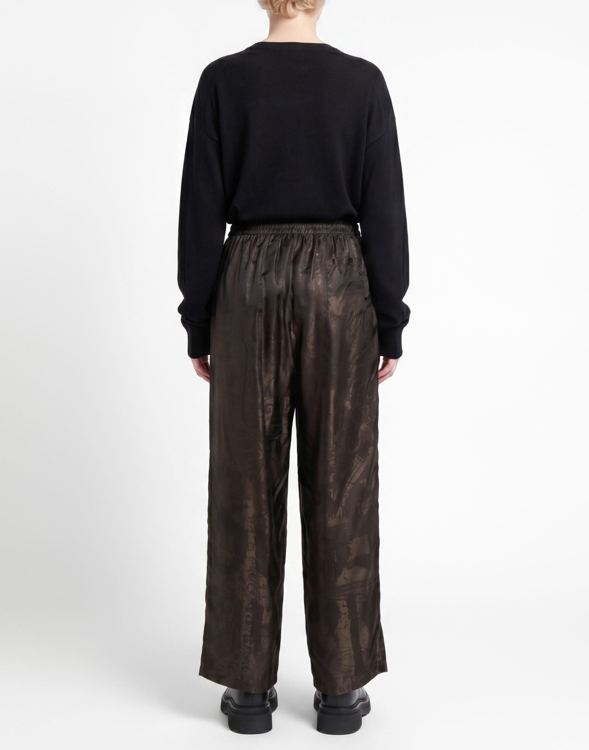 Aries Womens Pants Dark in Brown