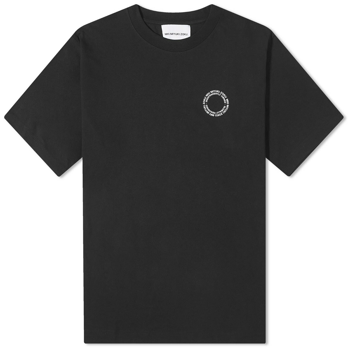 Photo: MKI Men's Circle T-Shirt in Black