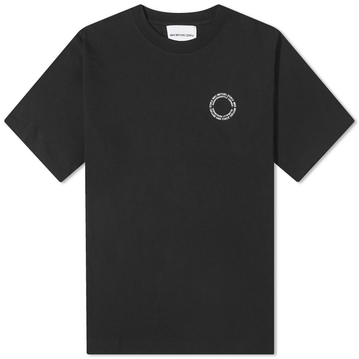Photo: MKI Men's Circle T-Shirt in Black